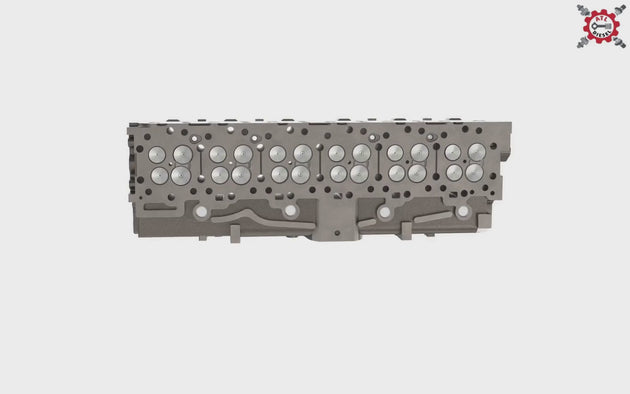 cylinder head 360 degree animation