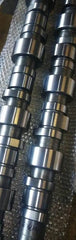 center of diesel truck engine camshafts
